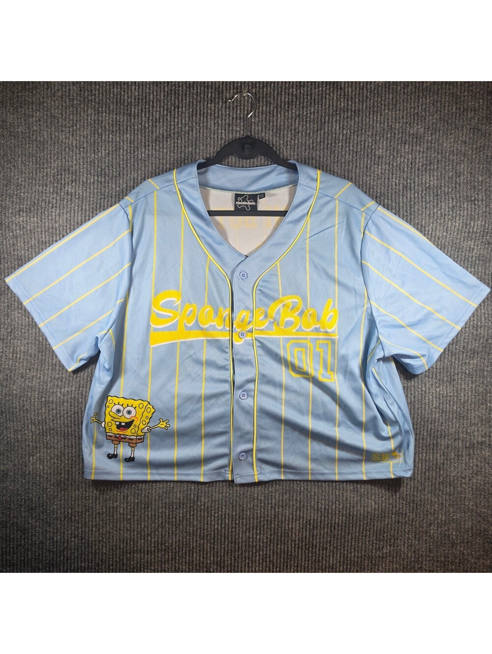 SpongeBob SquarePants Baseball Jersey XXL Bikini Bottom 01 Patrick Nickelodeon